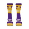 NCAA Northern Iowa Panthers Mixer Crew Socks: Cushioned Heel & Toe, Knit Fabric - 2 of 3