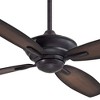 52" Minka Aire Rustic Farmhouse Indoor Ceiling Fan with Remote Control Kocoa Maple for Living Room Kitchen Bedroom Family Dining - 3 of 4