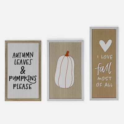 2ct Harvest Large Reversible Signs - Bullseye's Playground™