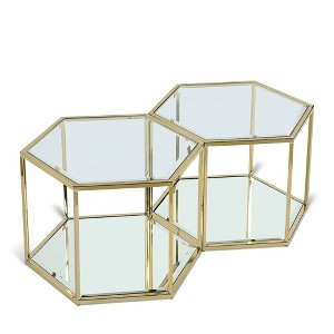 Meridian Furniture,Sei Brushed Coffee Table - 1 of 4