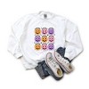 The Juniper Shop Halloween Candy Bucket Chart Youth Graphic Sweatshirt - 2 of 3