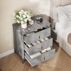Modern Fluted Dresser, 3/5/6/7 Drawer Wood Dresser for Bedroom, Modern Chest of Drawers, Storage Organizer Cabinet for Living Room, Entryway - 3 of 4