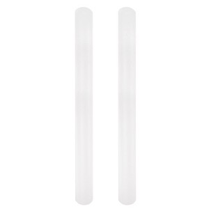 Unique Bargains Plastic Smooth Non-Stick Head Round Fondant Baking Rolling Pin - 1 of 4