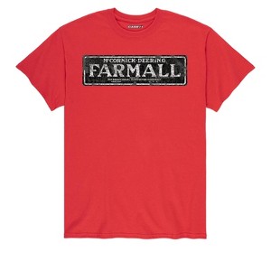 Men's - Case IH - Farmall Plate Distressed Short Sleeve Graphic T-Shirt - 1 of 4