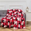 Comfort Ultra-Plush Flannel Blanket Christmas Plaid Christmas Tree. - 2 of 4