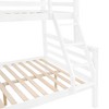 Dsvimoy Bed Bunk Bed with Strong Support and Safety Guardrails for Kids Room

, White, 79.53"*58.66"*61.81" - 4 of 4