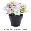 Unique Bargains Artificial Plants Spring Flower Plastic 4.33"x4.33"x7.87" 1 Pc - 3 of 4