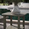 Emma and Oliver Two Tier Polyresin Adirondack Side Table - All-Weather for Indoor/Outdoor Use - 4 of 4