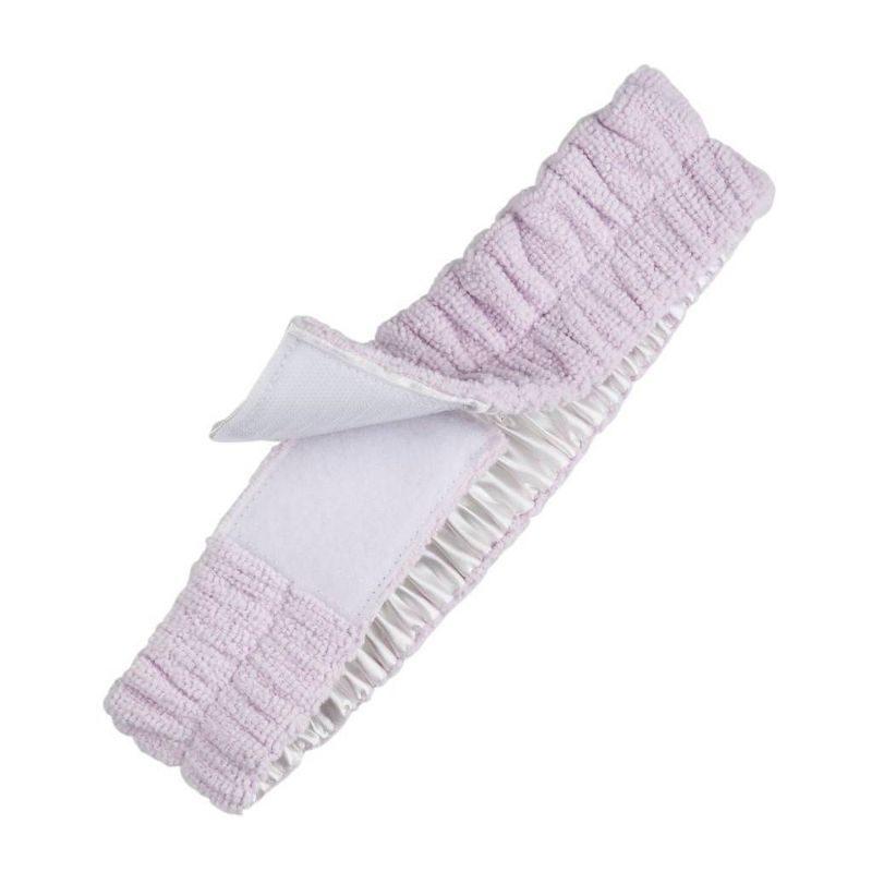 Conair Ruched Reversible Spa Headband 2-in-1 with Hook and Loop Closure, 6 of 7
