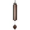 Woodstock Wind Chimes Signature Collection, Heroic Windbell, Grand, 52'' Antique Copper Wind Bell HWXLC - image 3 of 4