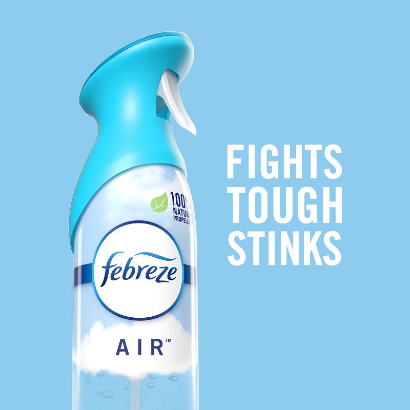 Febreze Air Freshener Heavy Duty Crisp Clean - 8.8oz, 4 of 9