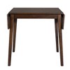 Anybear 29"- 45" Extendable Dining Table for 4 People, Folding Kitchen Table, Space-Saving Dinner Table (Only Table), Brown - 3 of 4