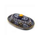 Global Crafts Mexican Pottery Butter Dish