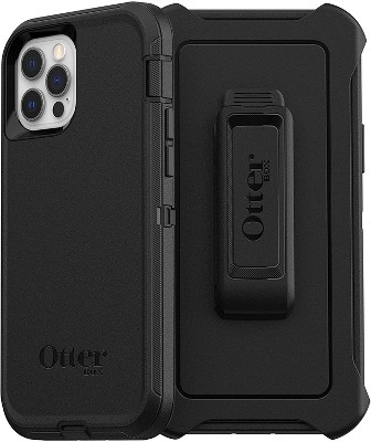OtterBox DEFENDER SERIES case for iPhone 12 Pro - Black (77-65401) - Refurbished