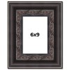 PosterPalooza | Photo Size 3.5" Wide Ornate Black Frame - UV Acrylic, Foam Board Backing, Hanging Hardware - 2 of 4