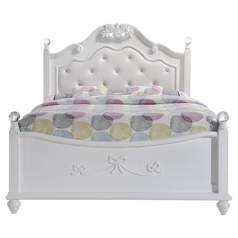 White princess bed outlet frame