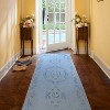 Ruggable Washable Bridgerton Aubrey Hall Garden Rug Blue - 2 of 2