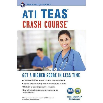 Ati Teas Crash Course(r) Book + Online - (Nursing Test Prep) 3rd Edition by  John Allen (Paperback)