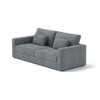 CAVINAS 83" Modern 3 Seater Sofa Couches, Comfortable Couch with Detachable Cover & Double Cushioning, for Small Space - 4 of 4