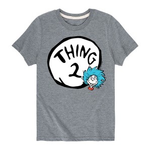 Boys' - Dr. Seuss - Thing Two Short Sleeve Graphic T-Shirt - 1 of 4