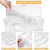 Aoibox Chilled Condiment Server with Lid, 5 Removable Compartments, Clear Icy Tray for Party Serving, Bar Garnish Holder, Ideal for BBQ, Picnic, etc. - 4 of 4