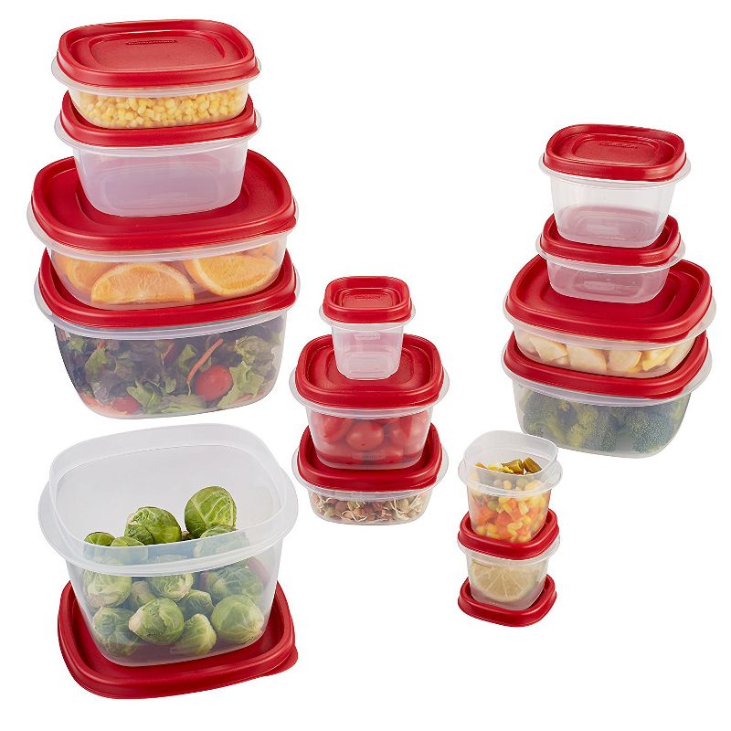 Rubbermaid 28pc Easy Find Lids Food Storage and Organization Containers, 2 of 7