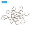 Unique Bargains Copper DIY Jewelry Making Wide Usage Easy to Use Beading Hoop Earrings 60Pcs - 3 of 4