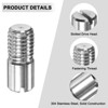 Unique Bargains 304 Stainless Steel Durable Multipurpose Precision Structure Mechanical Fasteners - 2 of 4