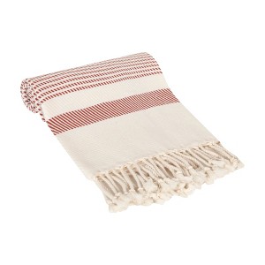 Olive & Linen Pixel Turkish Hand / Kitchen Towel - 1 of 4
