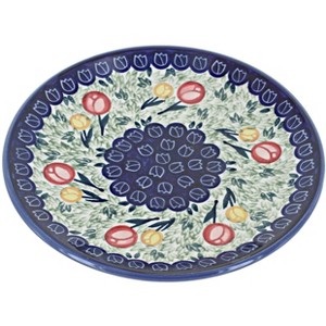 Blue Rose Polish Pottery Manufaktura Dessert Plate - 1 of 1