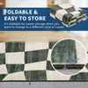 Geometric Area Rug Washable Rugs, Farmhouse Living Room Rugs for Bedroom, Contemporary Low Pile Non-Slip Rug - 4 of 4