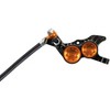 Hope Tech 4 V4 Disc Brake and Lever Set - Front, Hydraulic, Post Mount, Orange - 3 of 3