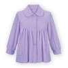 Collections Etc Soft Fleece Button Down Night Shirt with Pockets - Comfy Flattering Fit Over Pajamas or Nightgown - 4 of 4