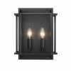 Z-Lite Titania 2 - Light Wall Light in  Matte Black - 4 of 4