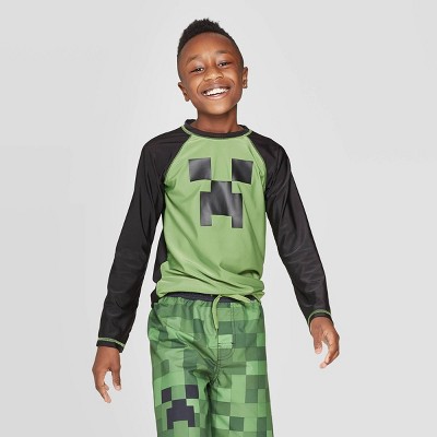 minecraft swim shirt