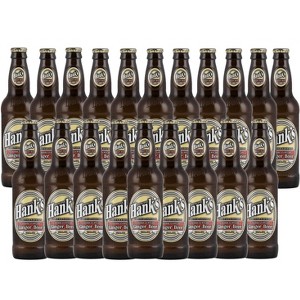 Hank's Genuine Gourmet Ginger Beer, 12 fl oz Bottles – Premium Craft Soda with Bold, Zesty Flavor – Caribbean-Inspired Recipe, Pack of 20 - 1 of 1