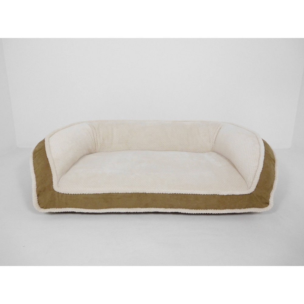 Photos - Bed & Furniture Arlee Home Fashions Deep Seated Lounger Sofa and Couch Style Driftwood Dog