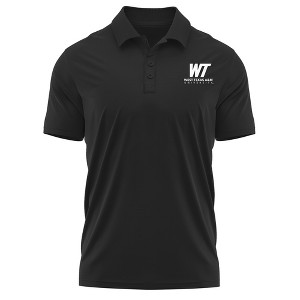 West Texas A and M University Adult Polo Left Chest Logo, Black - 1 of 4