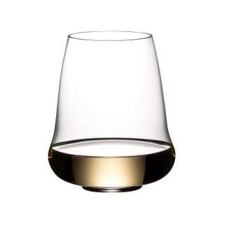 Riedel Stemless Wings White Champagne Drink Glass