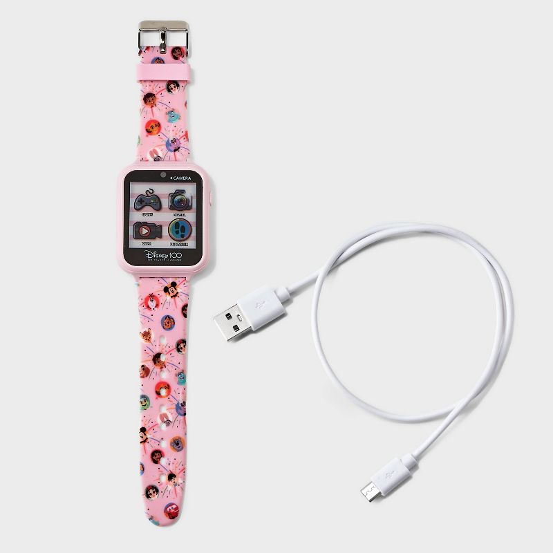 Girls&#39; Disney 100 Mickey Mouse Interactive Watch - Pink, 3 of 9
