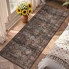 Garvee Area Rug Washable Vintage Medallion Print Rugs for Living Room Bedroom Soft Low Pile Non-Slip Carpet - 2 of 4