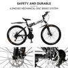 Topteng 26 inches Folding Mountain Bike for Teen Adults - 3 of 4