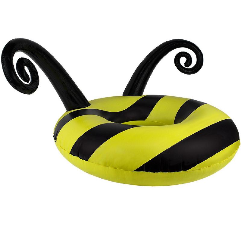 Poolmaster 48" Inflatable Bumblebee 1-Person Swimming Pool Inner Tube Float - Black/Yellow, 2 of 3