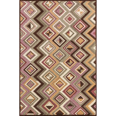 Nuloom Multi Kathmandu Wool Area Rug, 5' x 8', Multicolor