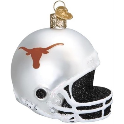 Old World Christmas Texas Helmet Glass Ornament for Christmas Tree