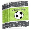 Big Dot of Happiness Goaaal - Soccer - Baby Shower or Birthday Party Thank You Cards (8 Count) - 2 of 4