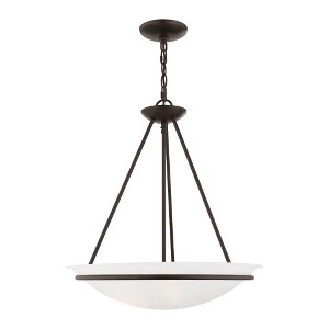 Livex Lighting Newburgh 3 - Light Pendant in  Bronze - 1 of 2
