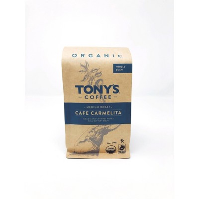 Tony's Coffee Café Carmelita Medium Roast Whole Bean Coffee - 12oz