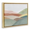 Stupell Industries Subtle Rolling Hills Floating Frame Canvas Art - 2 of 4