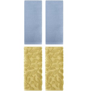 REGALWOVEN 4 Pcs Cotton Hand Towels for Bathroom - 1 of 4